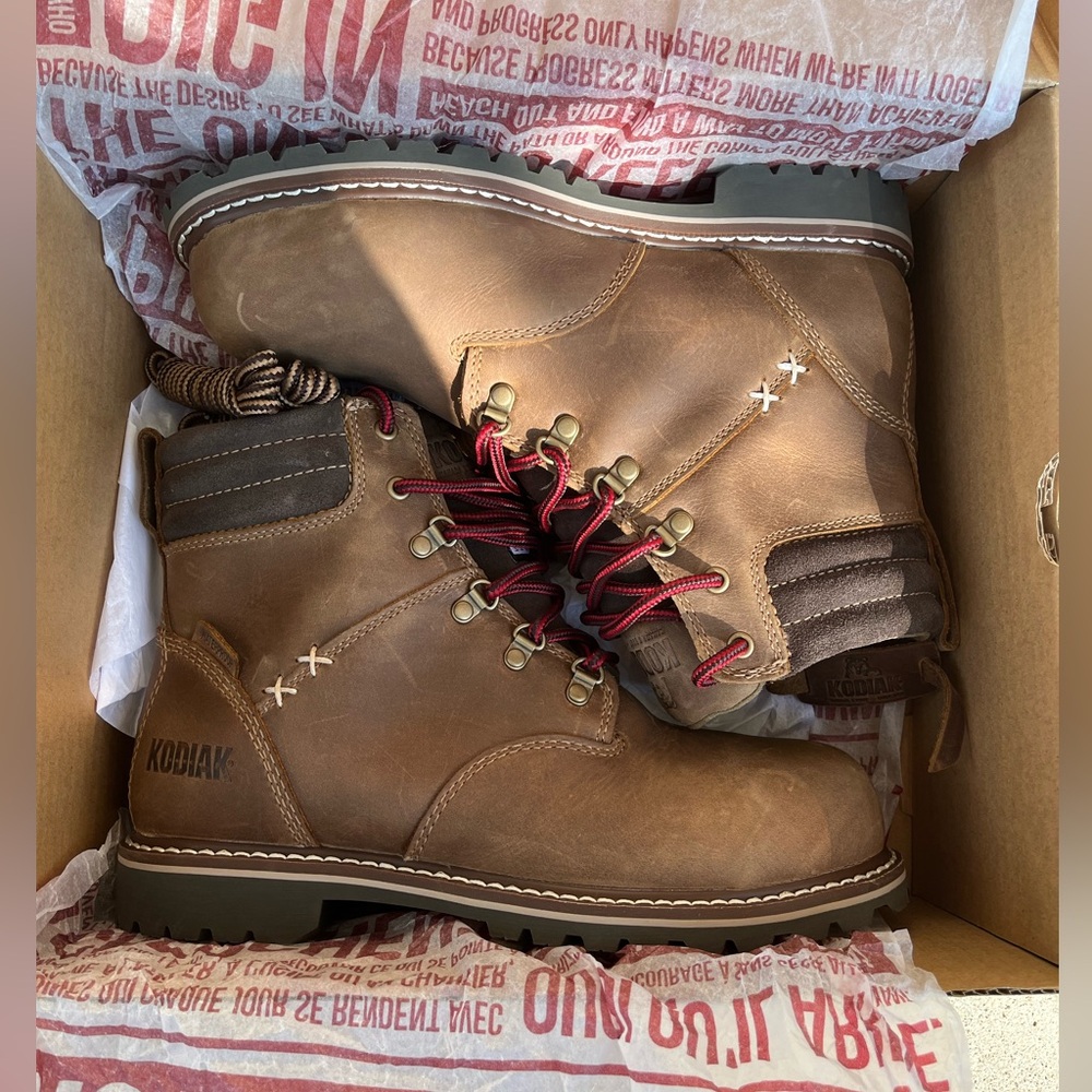 Kodiak Genuine Leather Boots NWT - Picture 13 of 15